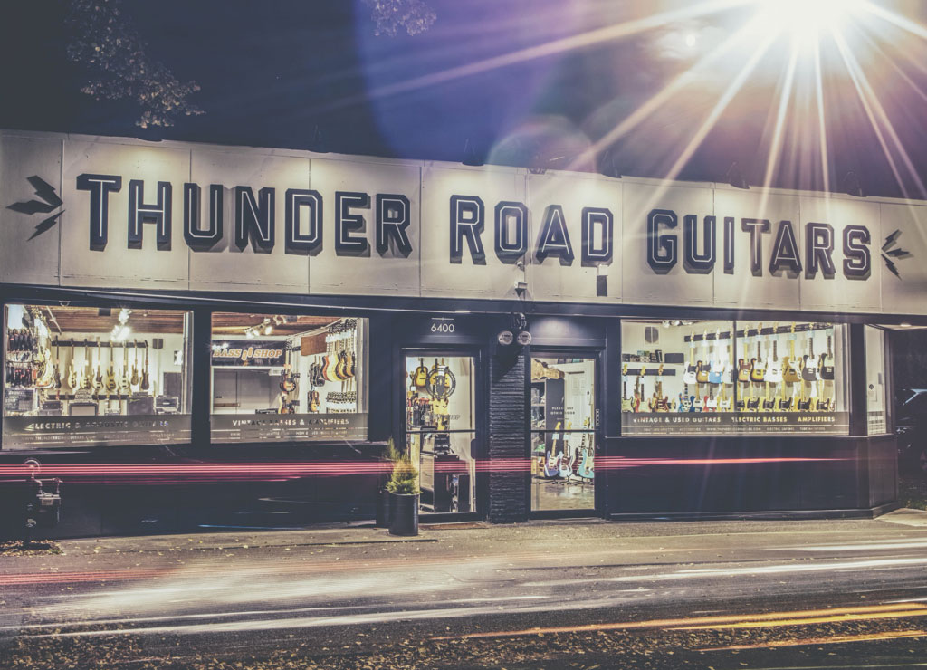 Thunder Road Guitars Storefront