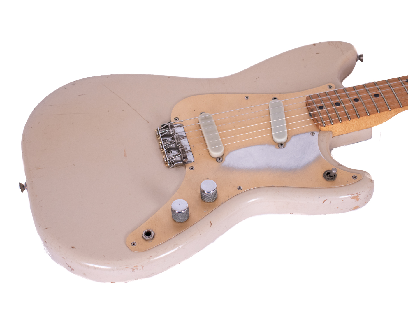 1958 Fender Duo Sonic Desert Sand Thunder Road Guitars Seattle 1958 Fender Duo Sonic Desert Sand Thunder Road Guitars Seattle