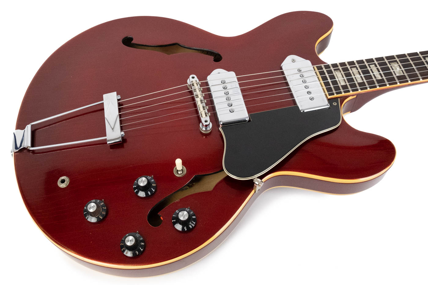1968 Gibson Es 330 Td Sparkling Burgundy Thunder Road Guitars Seattle